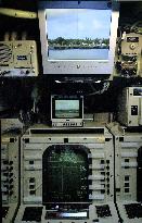 Nuclear sub Columbia's command room shown to reporters